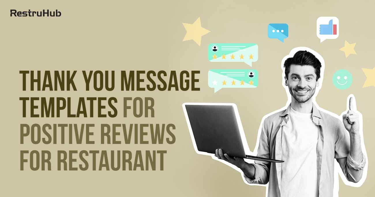 Thank You Message Templates For Positive Reviews For Restaurant