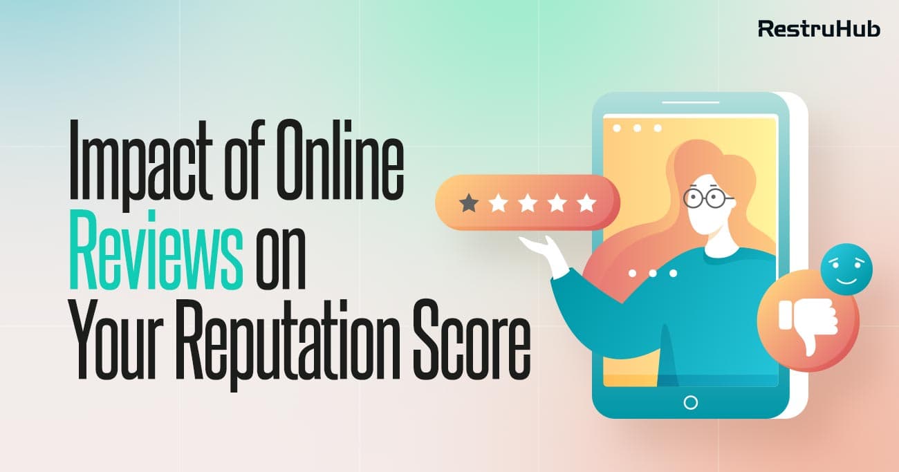 What are the impact of positive online review on reputation in restaurant industry