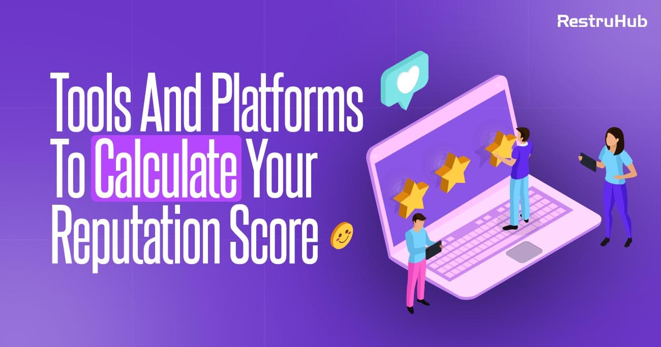 What are the tools that calculate my online business reputation score